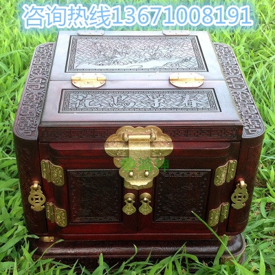 红木工艺品丨酸枝首饰盒丨北京红木