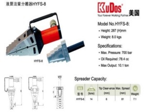 HYFS-8液压法兰撑开器图1