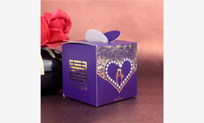 厂家直销 个性创意结婚糖果盒蝴蝶