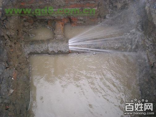 上海闵行区水管爆裂抢修图1