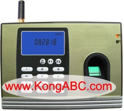 GPRS无线指纹考勤机,3G网络图1