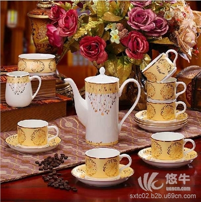 景德镇陶瓷咖啡具图1
