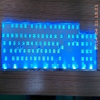 XRF02蓝按键发光板