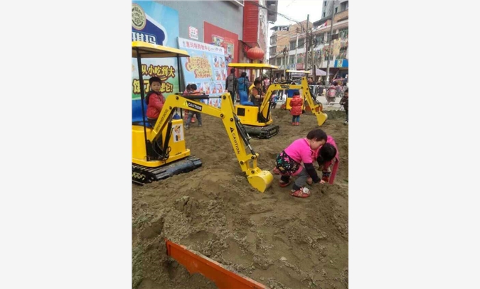 儿童游乐挖掘机