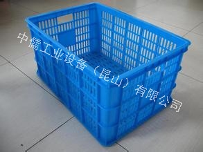 武汉蓝色塑料周转筐上海厂家