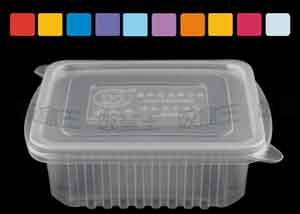 一次性塑料环保饭盒图1