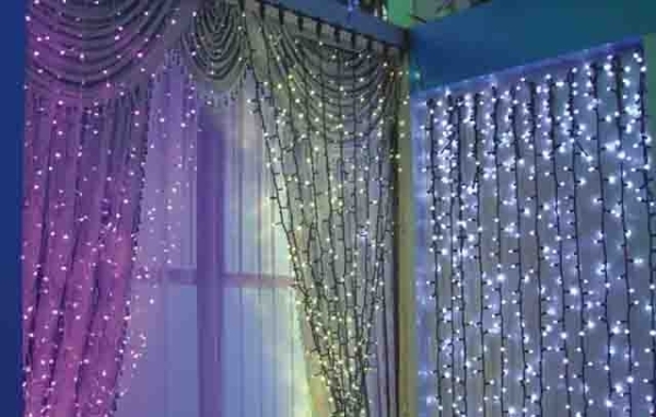 LED窗帘灯舞台聚会婚庆舞厅酒吧装饰彩灯厂家直销