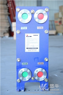 漂染行业染色机冷却用板式冷却器图1