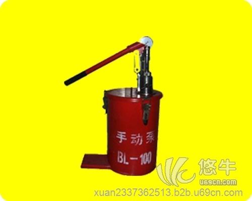 手动化学灌浆泵BL100图1