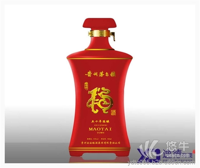 中国红酒瓶图1