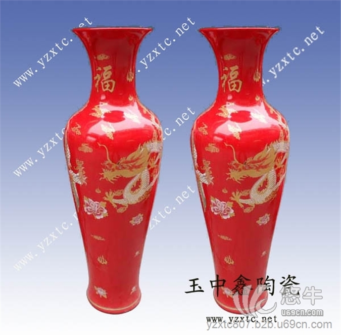 陶瓷工艺品花瓶-手绘花瓶定制-景图1