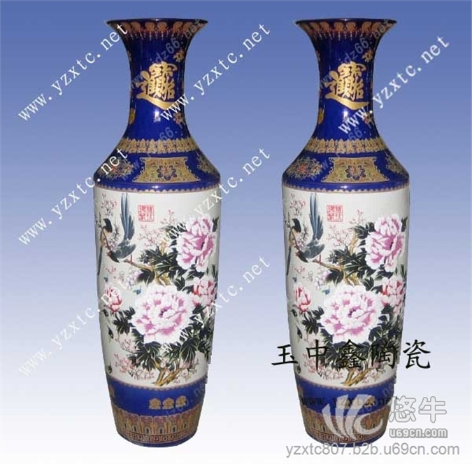 陶瓷工艺品花瓶-手绘花瓶定制-景