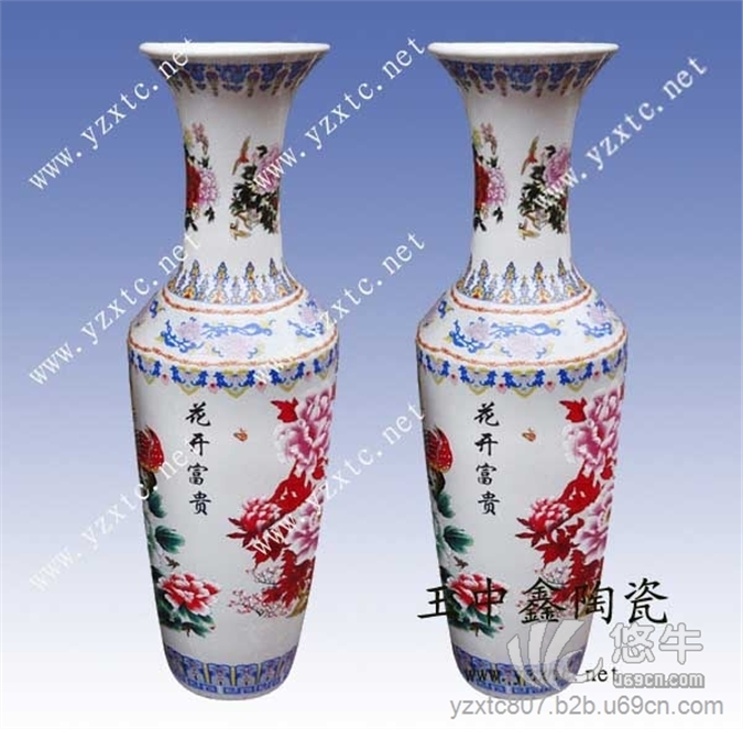 陶瓷工艺品花瓶-手绘花瓶定制-景