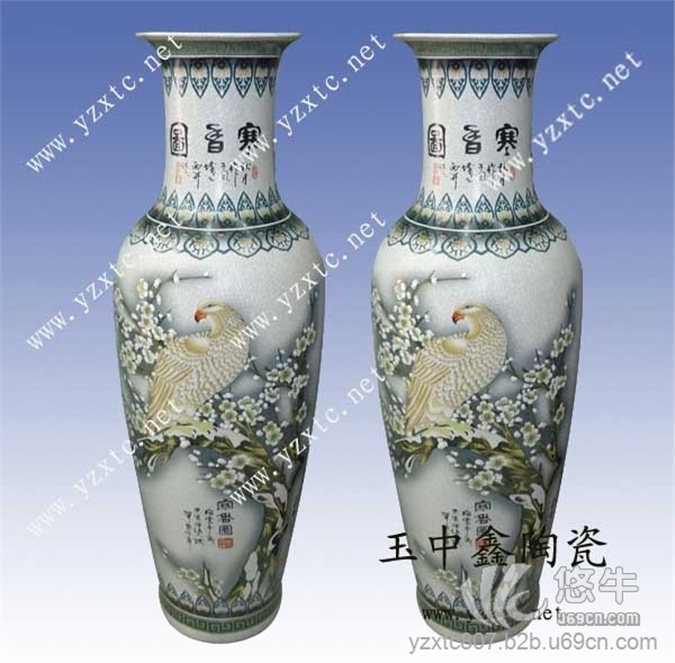 花瓶厂家出售批发一体 陶瓷大花瓶图1