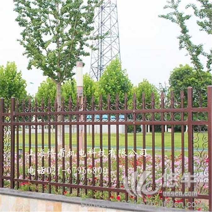 锌钢护栏，围墙护栏，小区工厂围栏图1