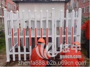 新型环保塑钢围栏箱变电力塑钢围栏