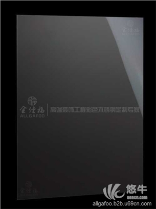 黑钛不锈钢镜面板|8K不锈钢镜面图1
