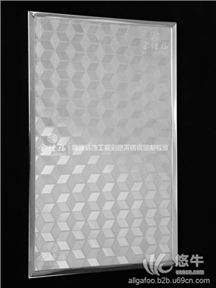 立方柱不锈钢镭射板图1