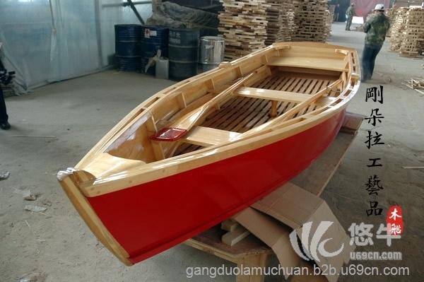 欧式木船 装饰木船 摄影手划船