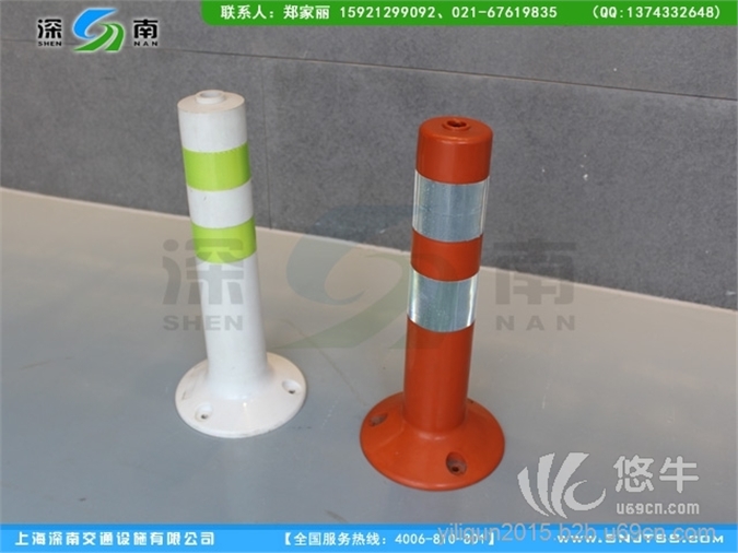 45高PVC警示柱销售、上海厂家