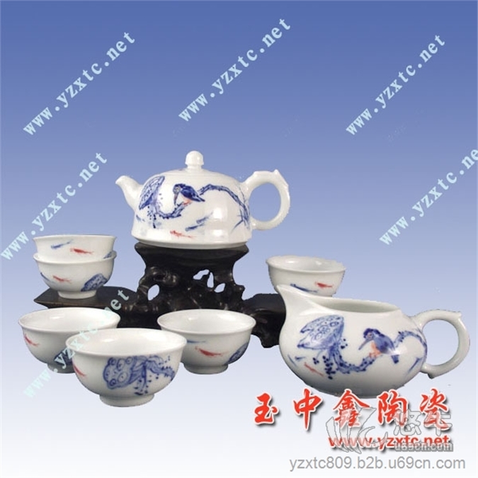 陶瓷茶具 手绘精品陶瓷茶具 茶具图1