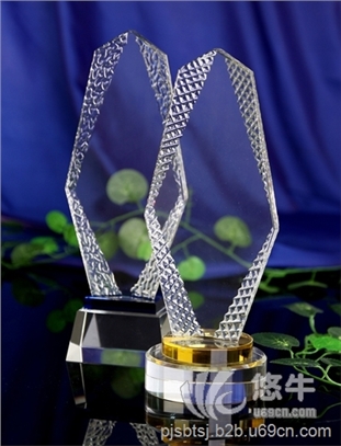 水晶奖杯 奖牌 水晶工艺品 水晶图1